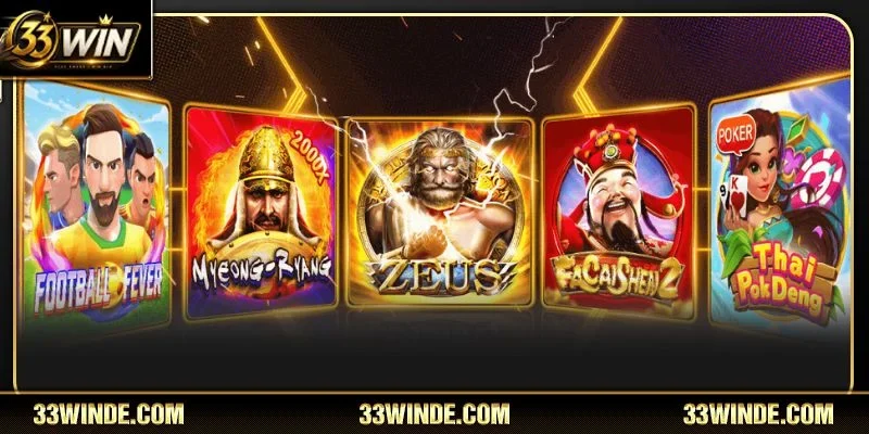 Cập nhật kho game slot CQ9 siêu hot tại 33WIN