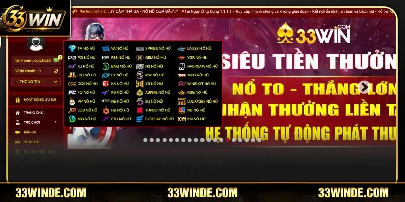 Điều khiến mọi người cài đặt 33WIN trong tích tắc.