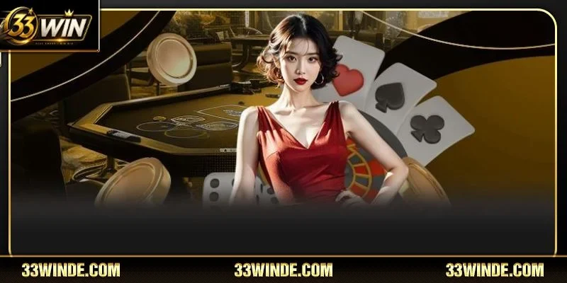 Game bài là sảnh chơi đặc sắc hàng đầu của nhà cái 33WIN