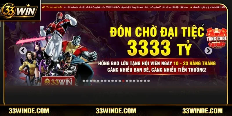 Lợi ích vàng dành cho những người sở hữu ứng dụng 33WIN.
