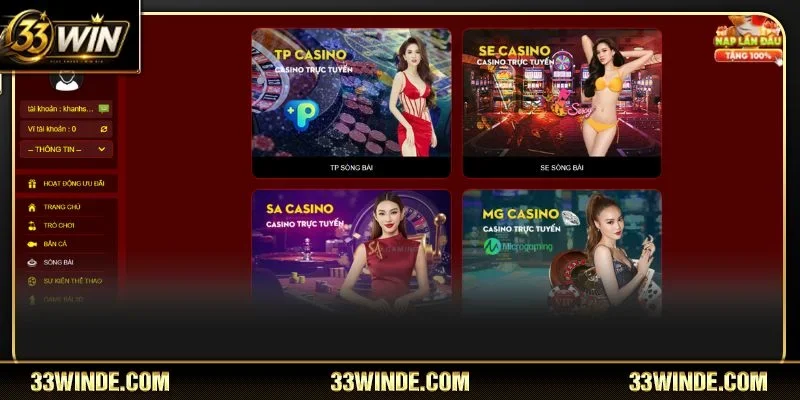Người chơi đều có đánh giá rất tốt về sảnh cược game bài tại đây